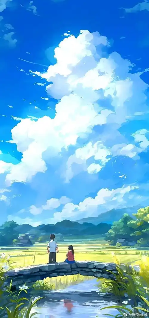 天空之城~ 夏季清新治愈锁屏壁纸