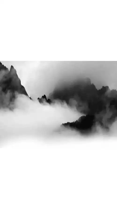 染墨手写素材古风名片文字背景