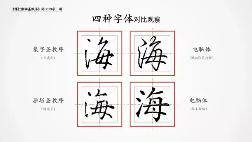 海字的笔顺,海字的笔顺怎么写