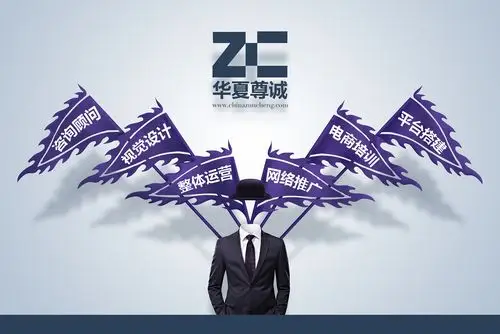 电商公司 企业海报