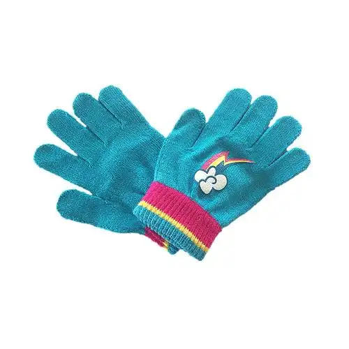 tianying 儿童魔术手套儿童针织手套,彩虹 blue