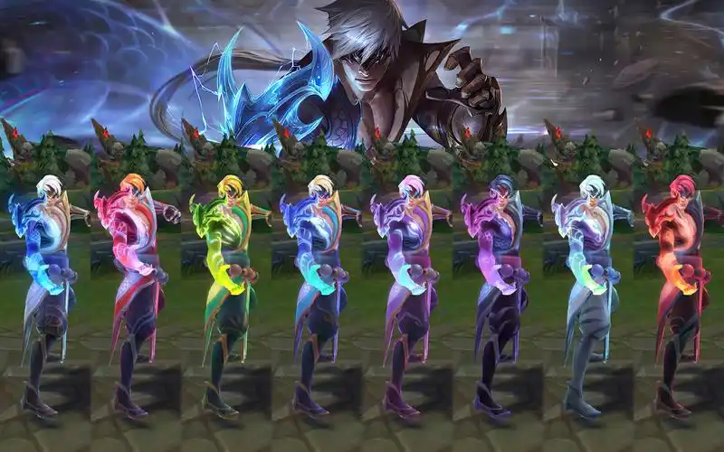 【英雄联盟】神龙尊者 圣龙 李青 t2皮肤/全炫彩 特效&3d展示