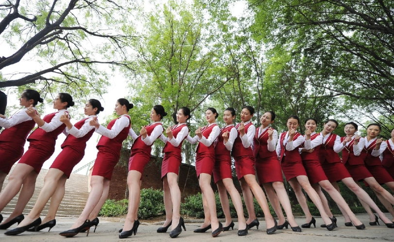 看看这些空姐毕业照美吗是否与众不同欢迎评论