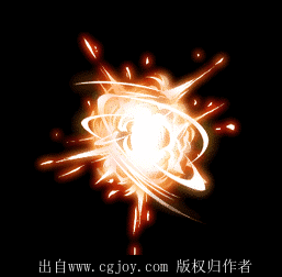 转发一部分手绘卡通,一部分2d写实的特效gif参考-flash游戏特效交流