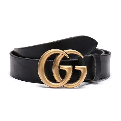 gucci古驰男士皮革板扣式皮带腰带406831cve0t