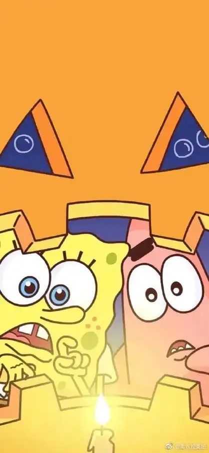 壁纸#海绵宝宝 - 抖音