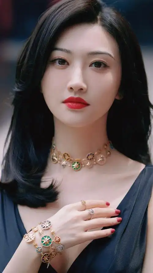 路人镜头下景甜有多美一袭高定造型见分晓85花已成生图女神