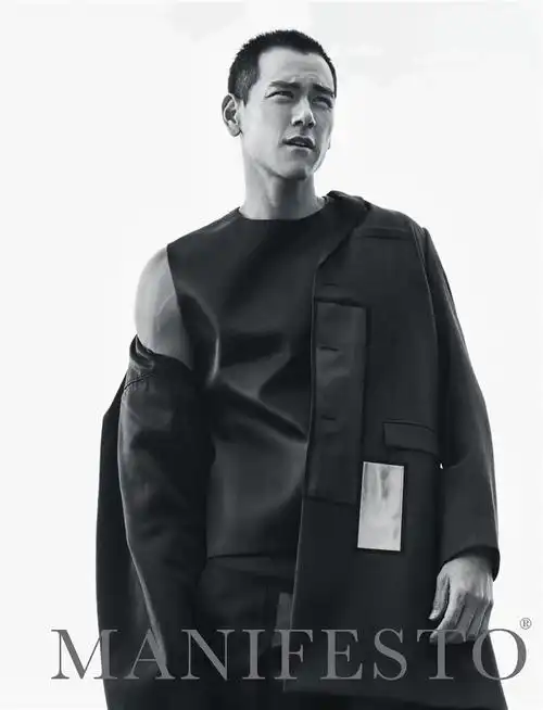 彭于晏巴黎时尚大片硬朗帅气 深沉忧郁型男魅力