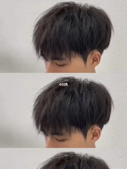 男孩子一定要尝试的发型钢夹碎盖