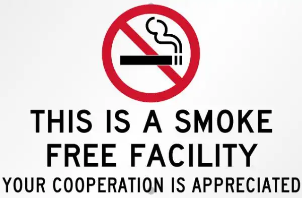 "禁止吸烟"用英文怎么读?