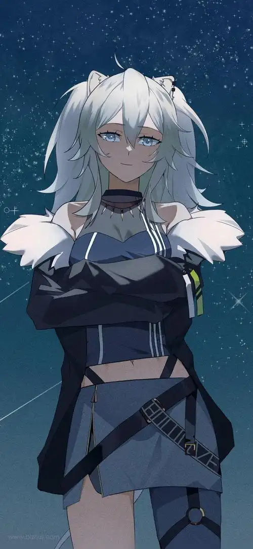 二次元动漫女生插画手机壁纸