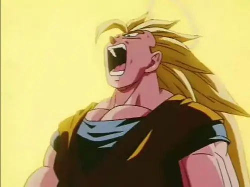 龙珠# 震撼人心的超级赛亚人三变身过程