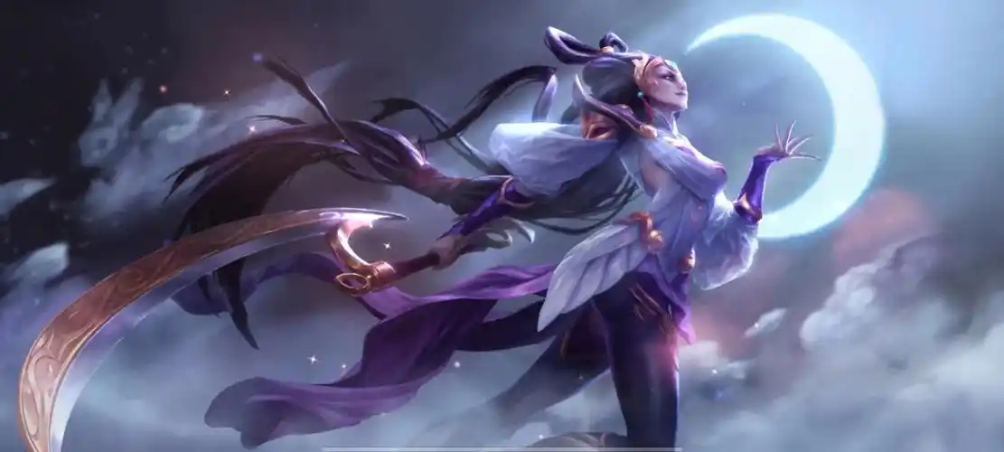 1:大招是黛安娜的主要控制和爆发伤害的技能,有大招的黛安娜的伤害会