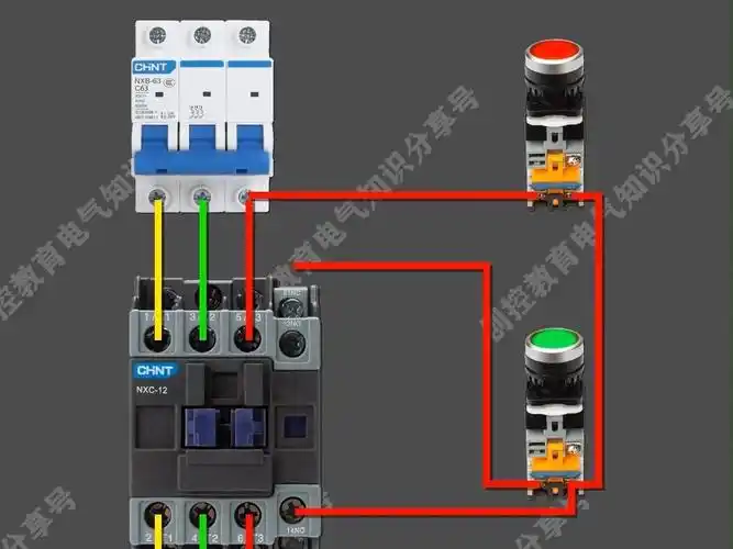 交流接触器怎样接线