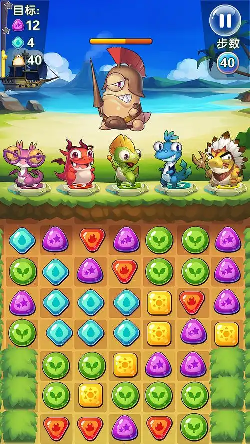 消除游戏ui_刀楽-站酷zcool