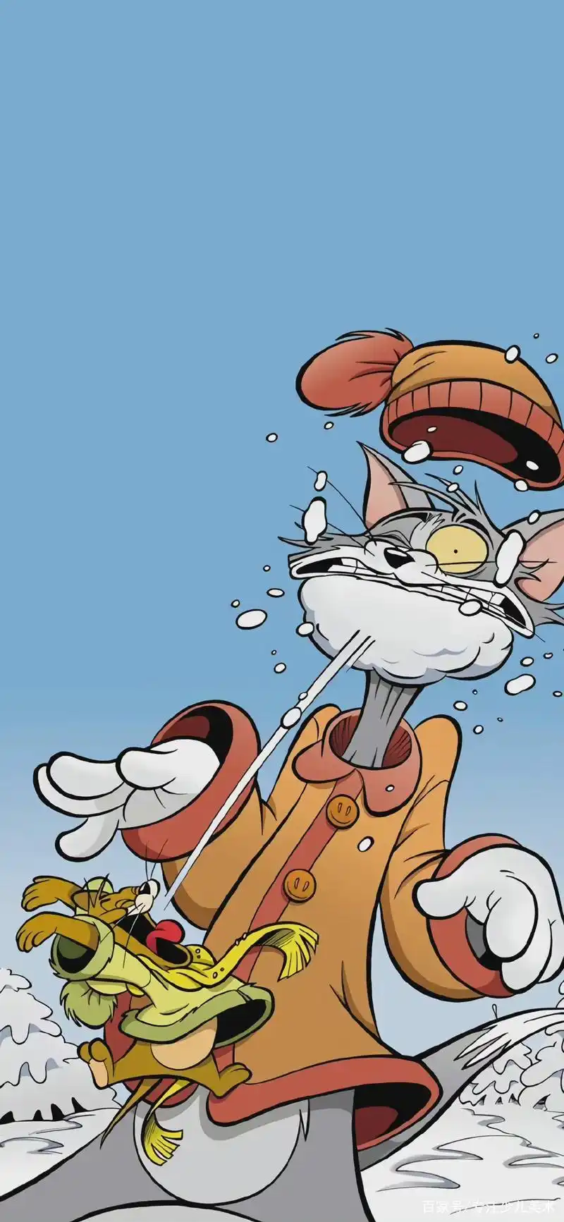 童年动画片中的动漫人物——猫和老鼠壁纸图片