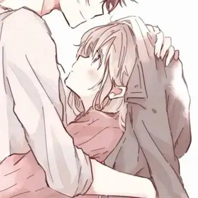 一左一右配对动漫幸福甜蜜情侣头像