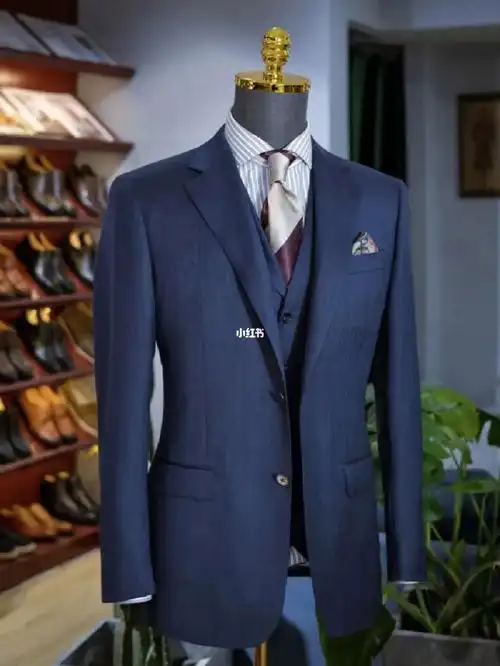 结婚西装推荐78墨蓝色西服