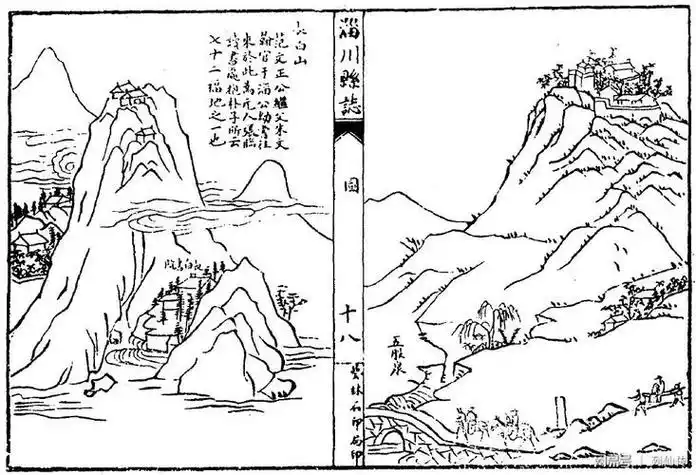 长白山简笔画长白山简笔画图片大全集