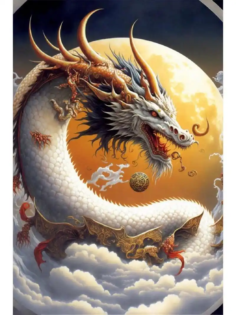 相传龙能飞行,擅变化,会呼风唤雨等,与凤凰,麒麟等并列为祥瑞.