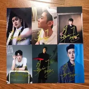 张云雷2021亲笔签名照周边  张云雷亲笔签名照粉丝后援礼物b款