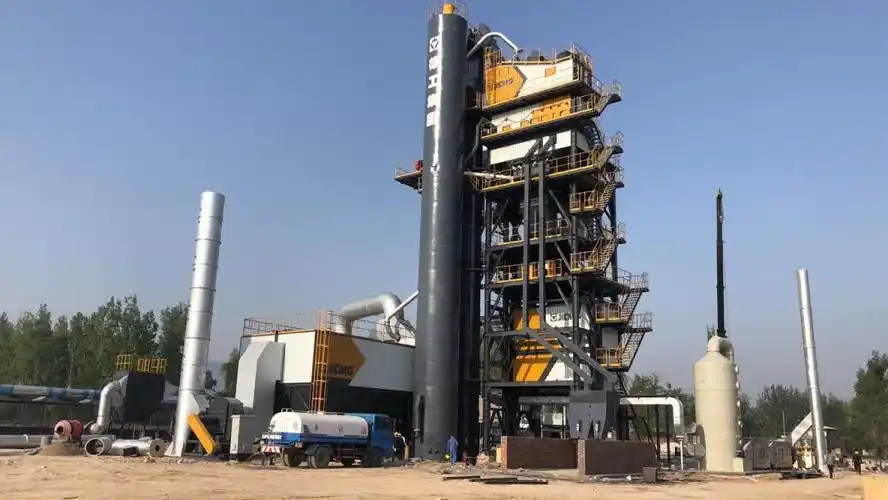 原生与热再生的合体,徐工xarp325h整体式环保型沥青站实现节能环保