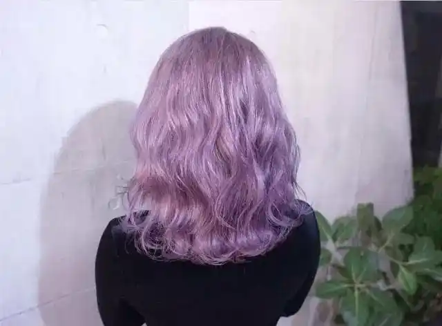 齐肩发烫发推荐,青春可爱风的水波纹卷发!