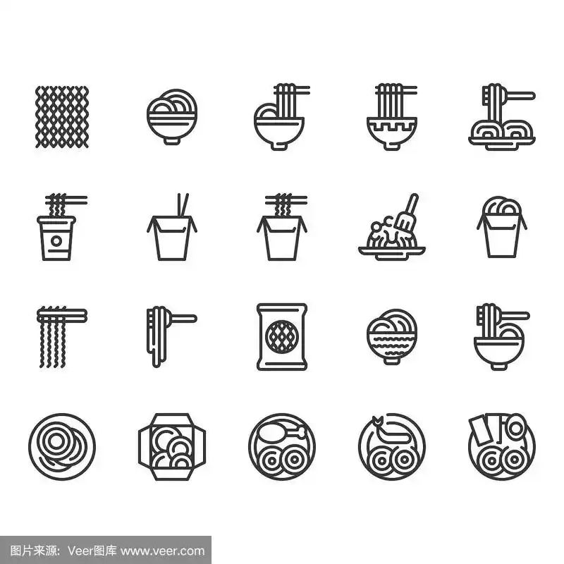 面图标集.矢量图