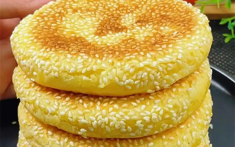 芝麻五香烧饼