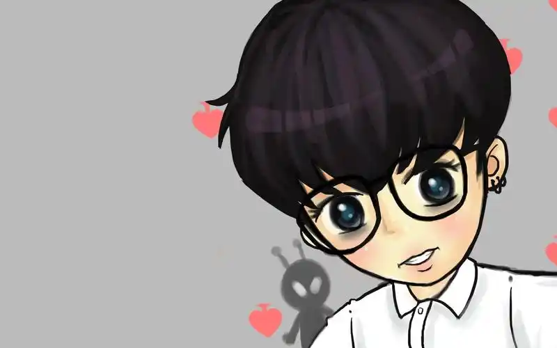 花儿与少年 华晨宇 花花q版人物图片电脑桌面壁纸下载