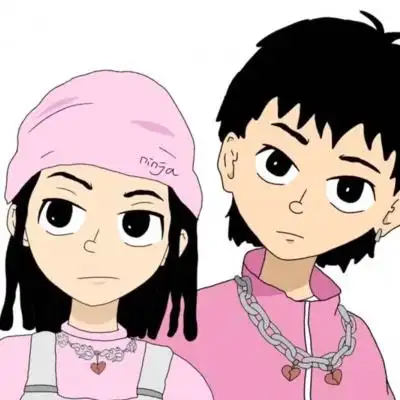 说唱漫画头像个性嘻哈绝对个性的动漫头图片