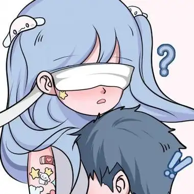 高清q版手绘情侣头像图片 真人卡通情侣头像超萌一对图片大全_情侣