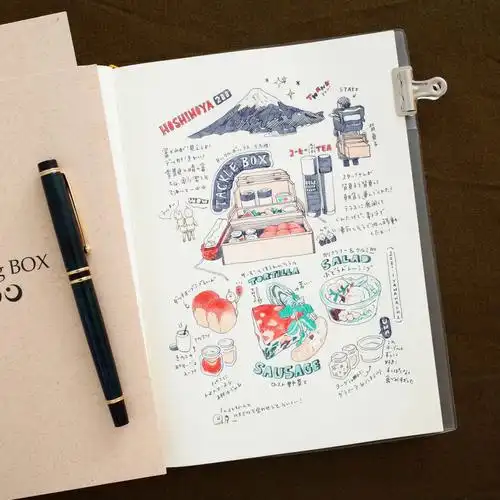 手帐虹夕诺雅富士