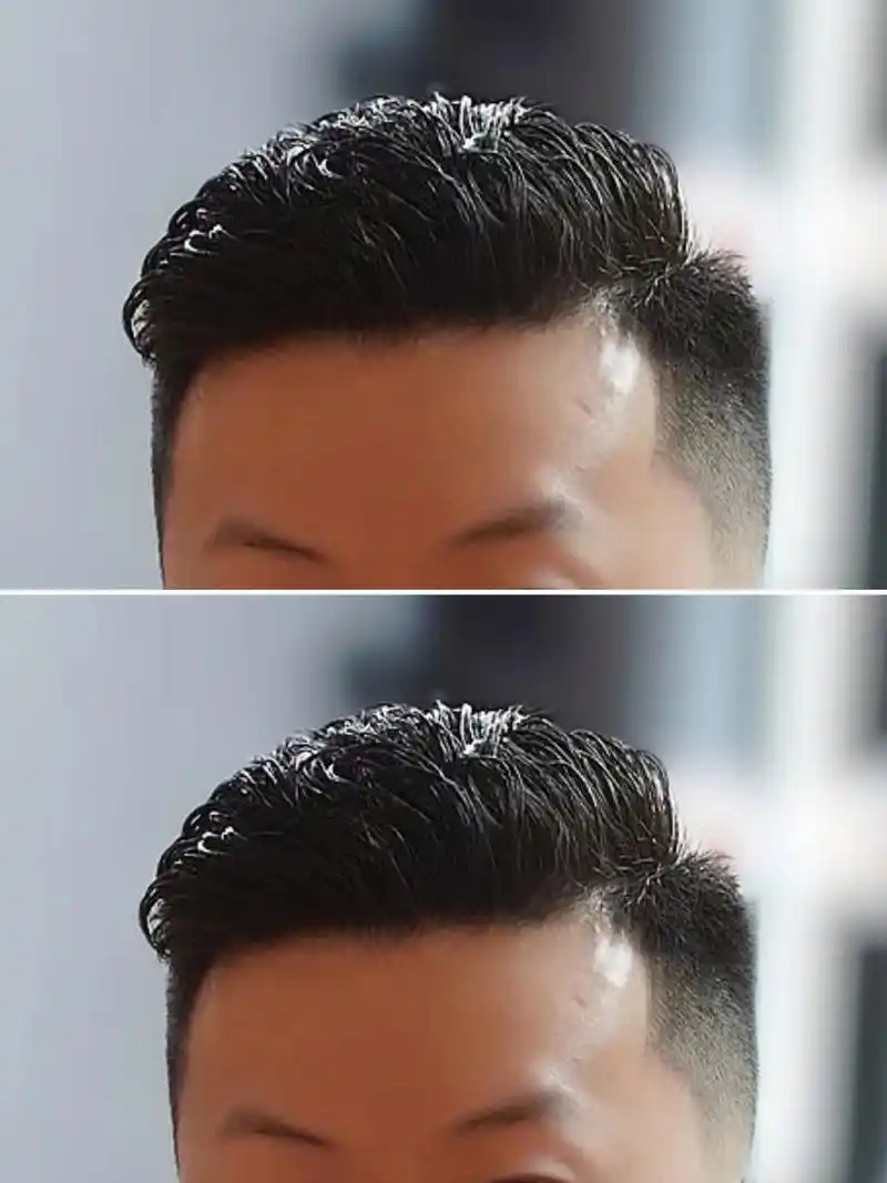 不会造型的兄弟也很乱就能上手 97喜欢纹理感的兄弟也可以烫一下(s