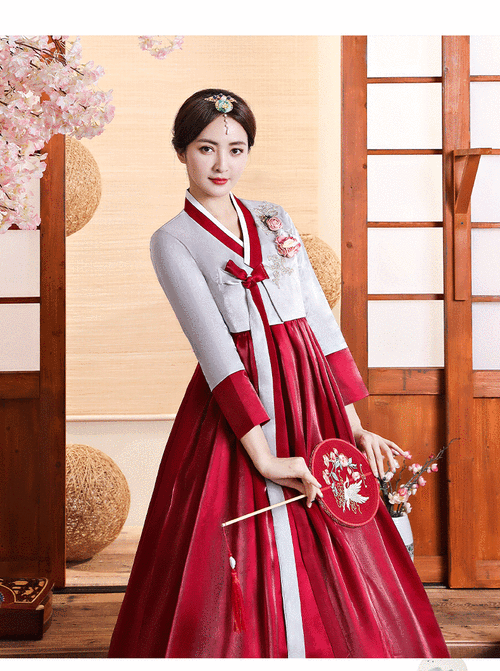 2020新款韩服朝鲜服装宫廷传统古装舞蹈表演服