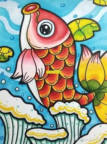 难难难难难画元旦节春节儿童画手绘海报