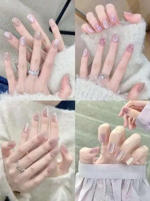 菌菌の种草时间##短款美甲