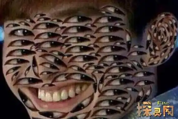 满脸都是被复制的张翰的眼睛,就连耳朵位置也不放过,拥有密集恐惧症的