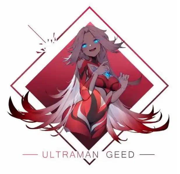 奥特曼变漫画风格,化身可爱女孩穿胶衣,捷德我就先抱走了!