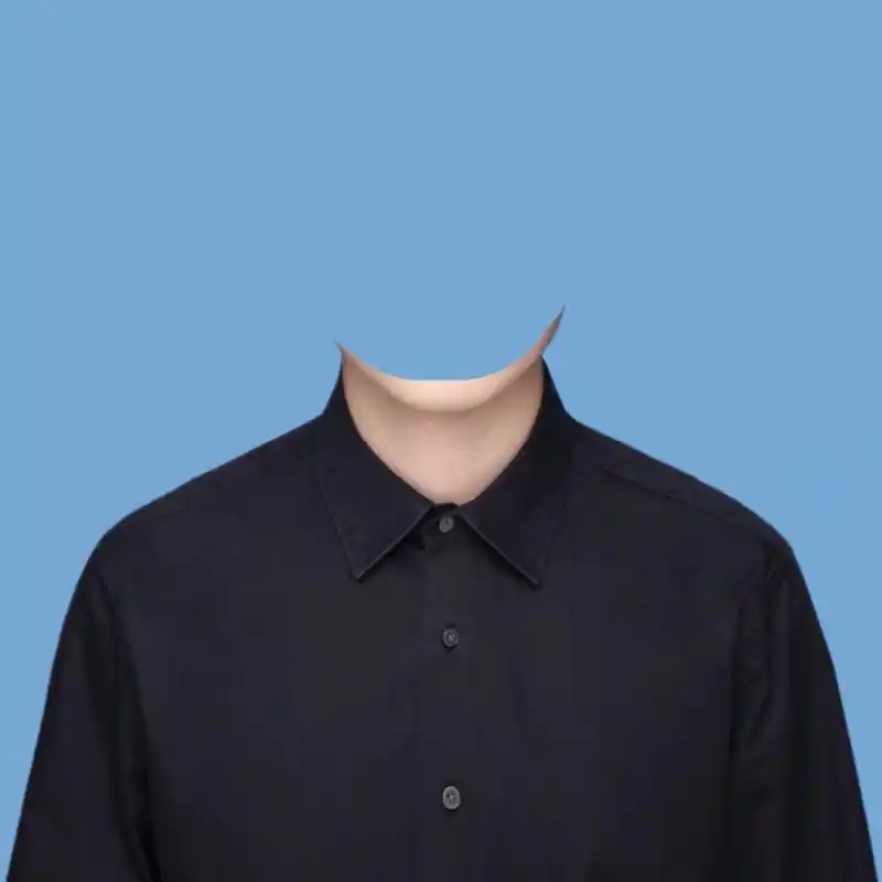 来一组男生露肩证件照正装模板考研秋招必备 配合我前面的醒图换装