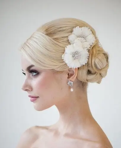 2015欧美新娘盘发 绽放优雅气质,澄海美容,澄海新娘发型,汕头美容