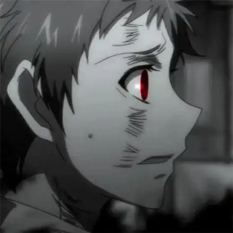 二次元头像男高冷帅气黑暗系男生动漫头像头像屋