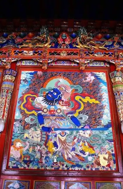 塔尔寺三宝之一----壁画