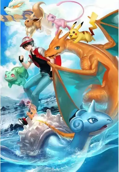 美型版精灵宝可梦惊现网络皮卡丘变成金发大帅哥