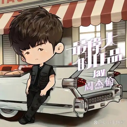 周杰伦卡通头像,太可爱了