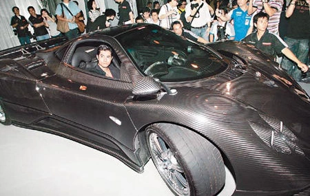 郭富城豪车图片大全天王也爱赛车