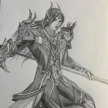 七张唐三神装集结手绘画