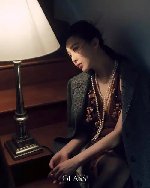 范冰冰glass八月刊封面##范冰冰复古造型大片