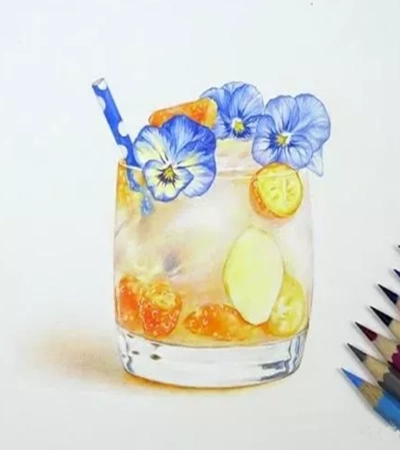 详细的彩铅画教程分享