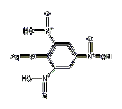 苦味酸银结构式